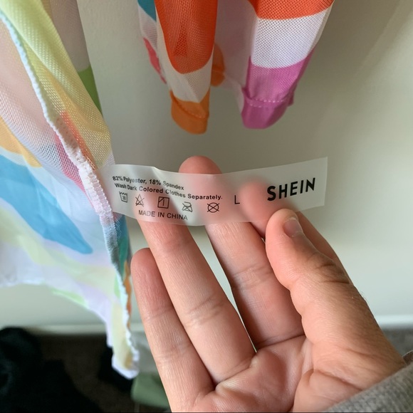 Shein Bikini Top & Coverup - Picture 4 of 8